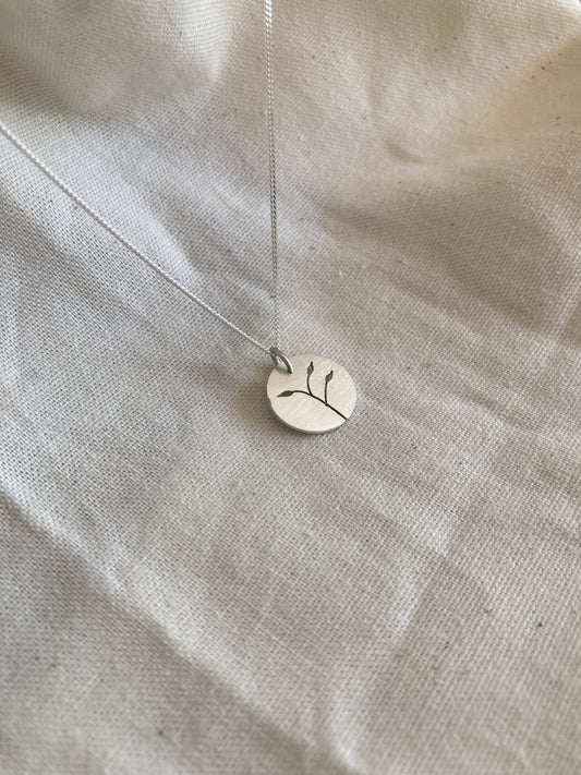Botanical Disc Pendant