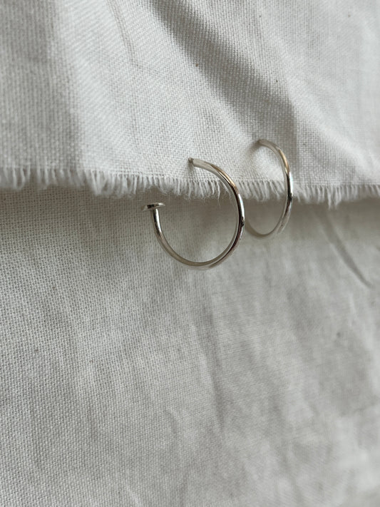 Charm Hoop Earrings