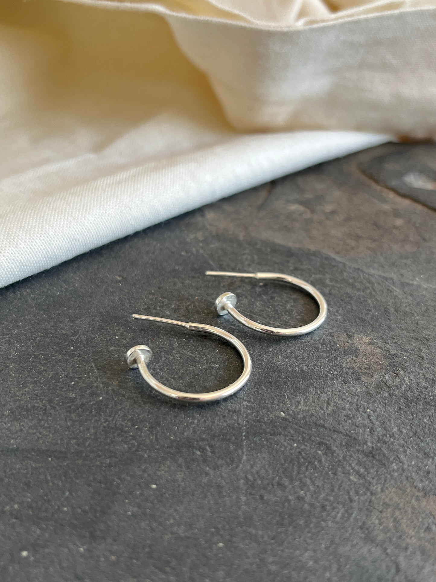 Charm Hoop Earrings