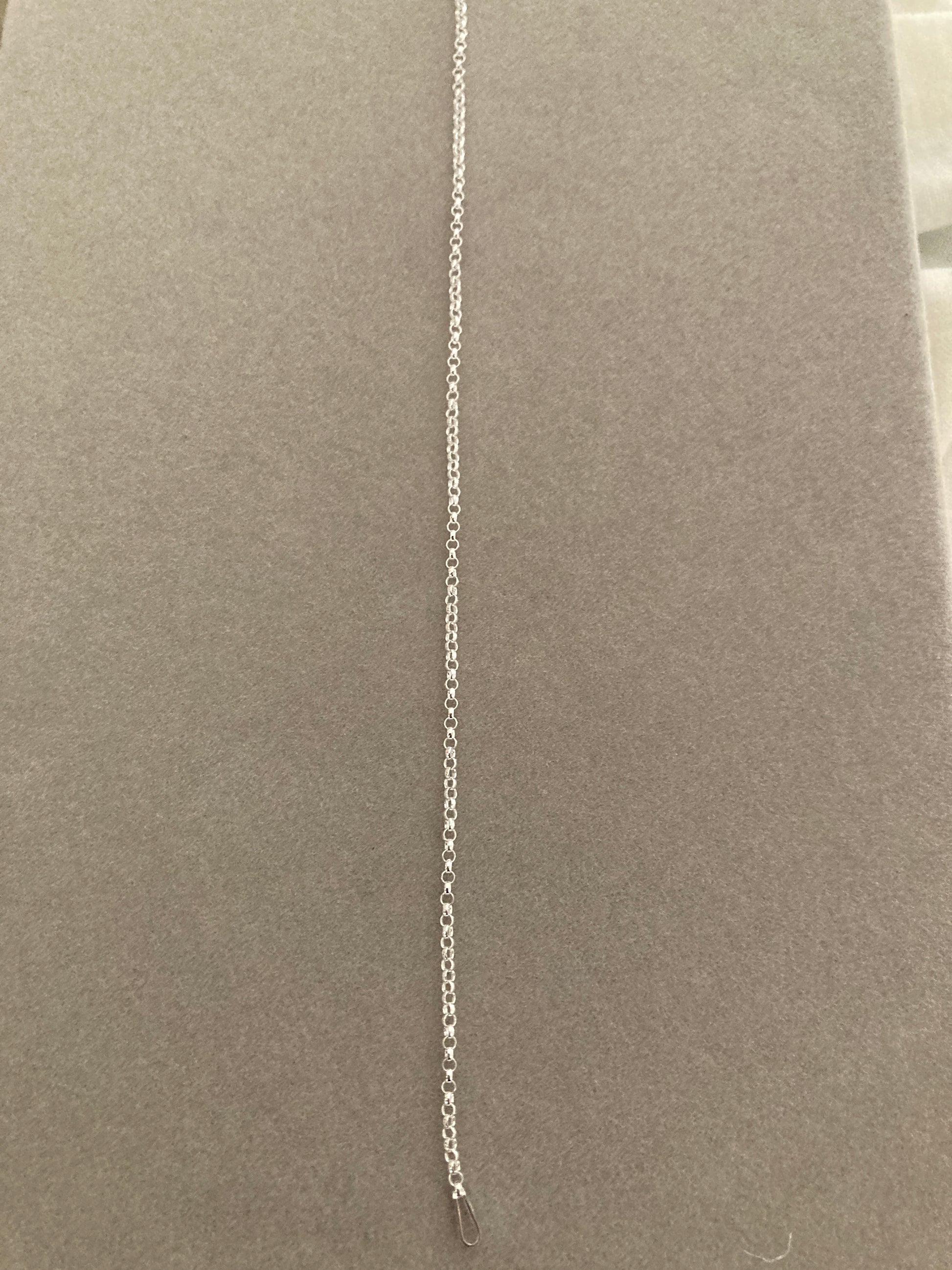 Sterling Silver Dainty Chain Bracelet