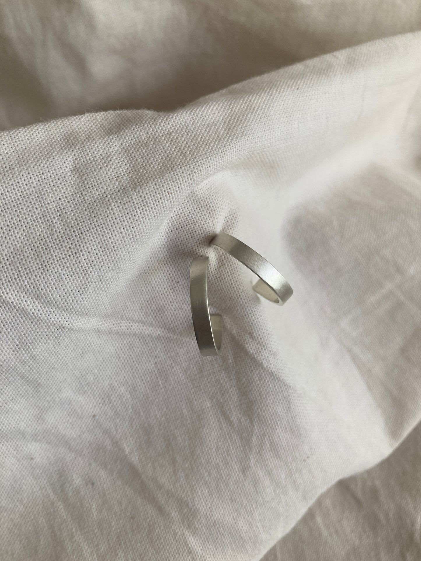 Sterling Silver Everyday Hoop Earrings - 18mm diameter