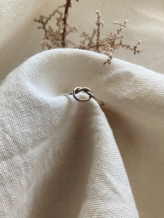 Sterling Silver Knot Ring