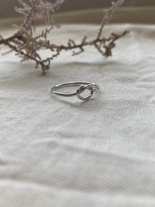 Sterling Silver Knot Ring