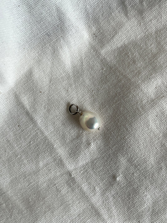 Wonky Pearl Charm