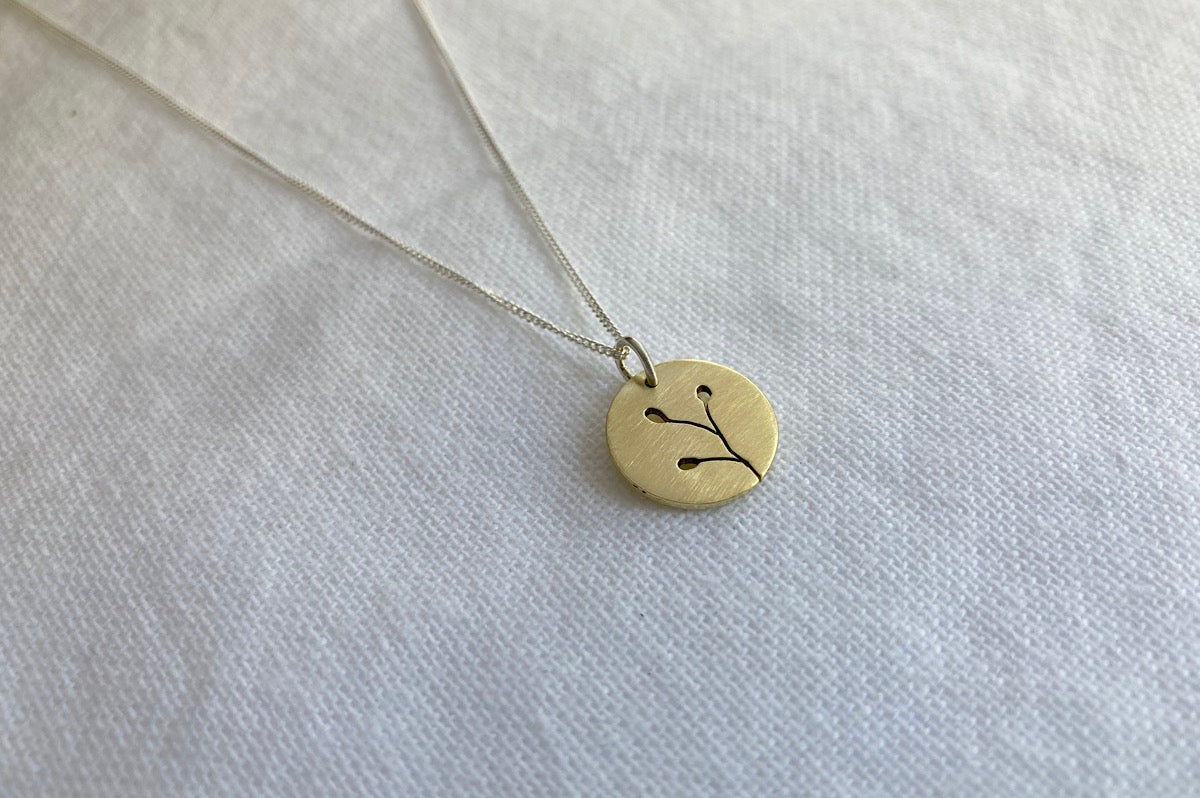 Botanical Collection Disc Pendants