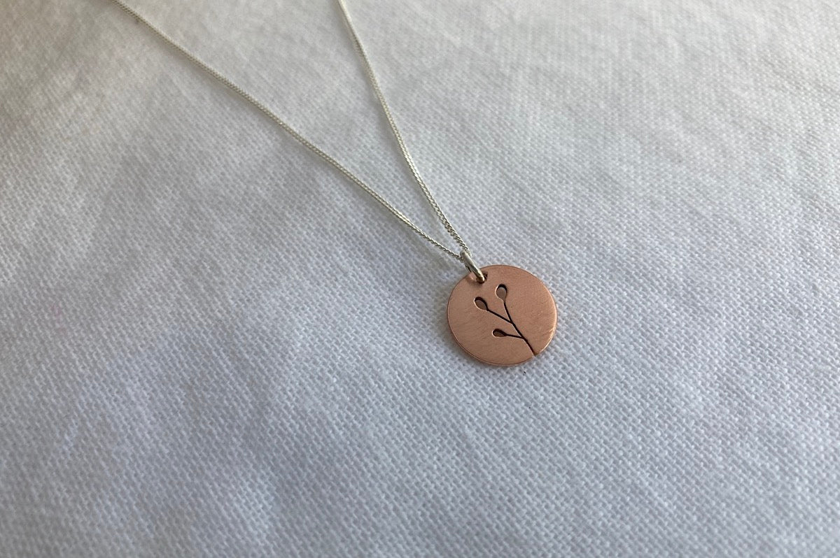 Botanical Collection Disc Pendants