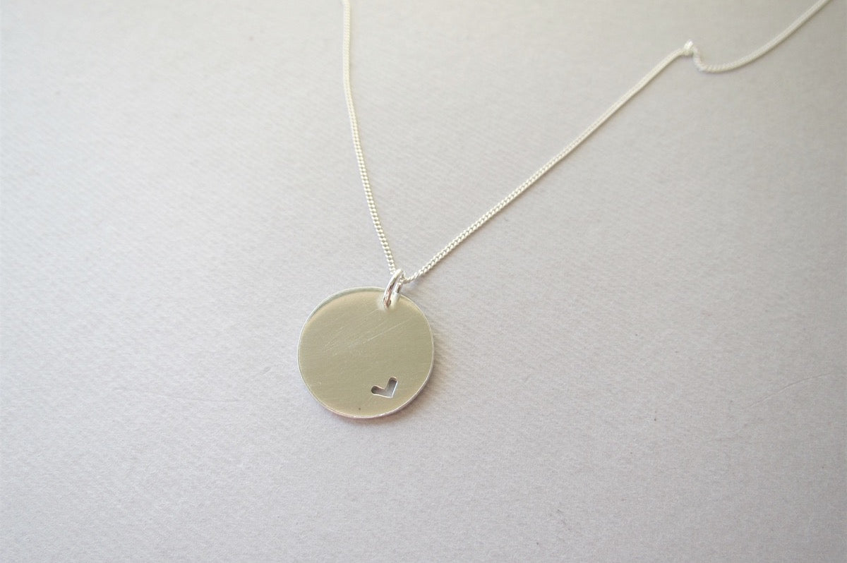 Sterling Silver 16mm Bauble Pendant