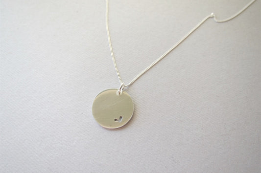 Sterling Silver 16mm Bauble Pendant