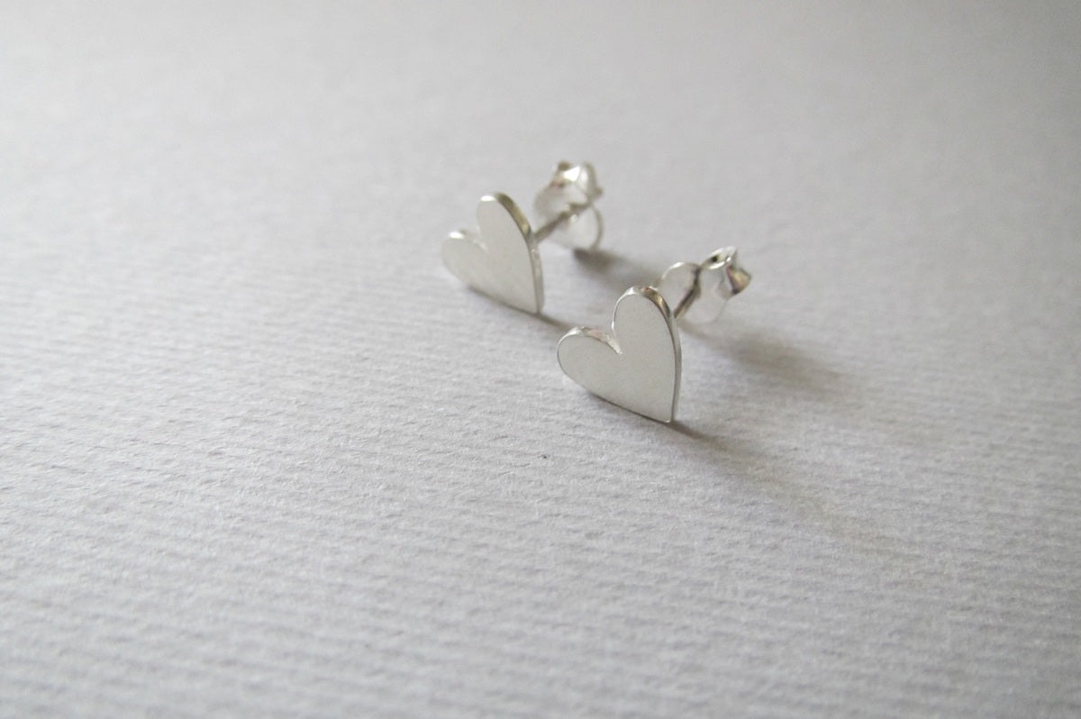 Heart Stud Earrings