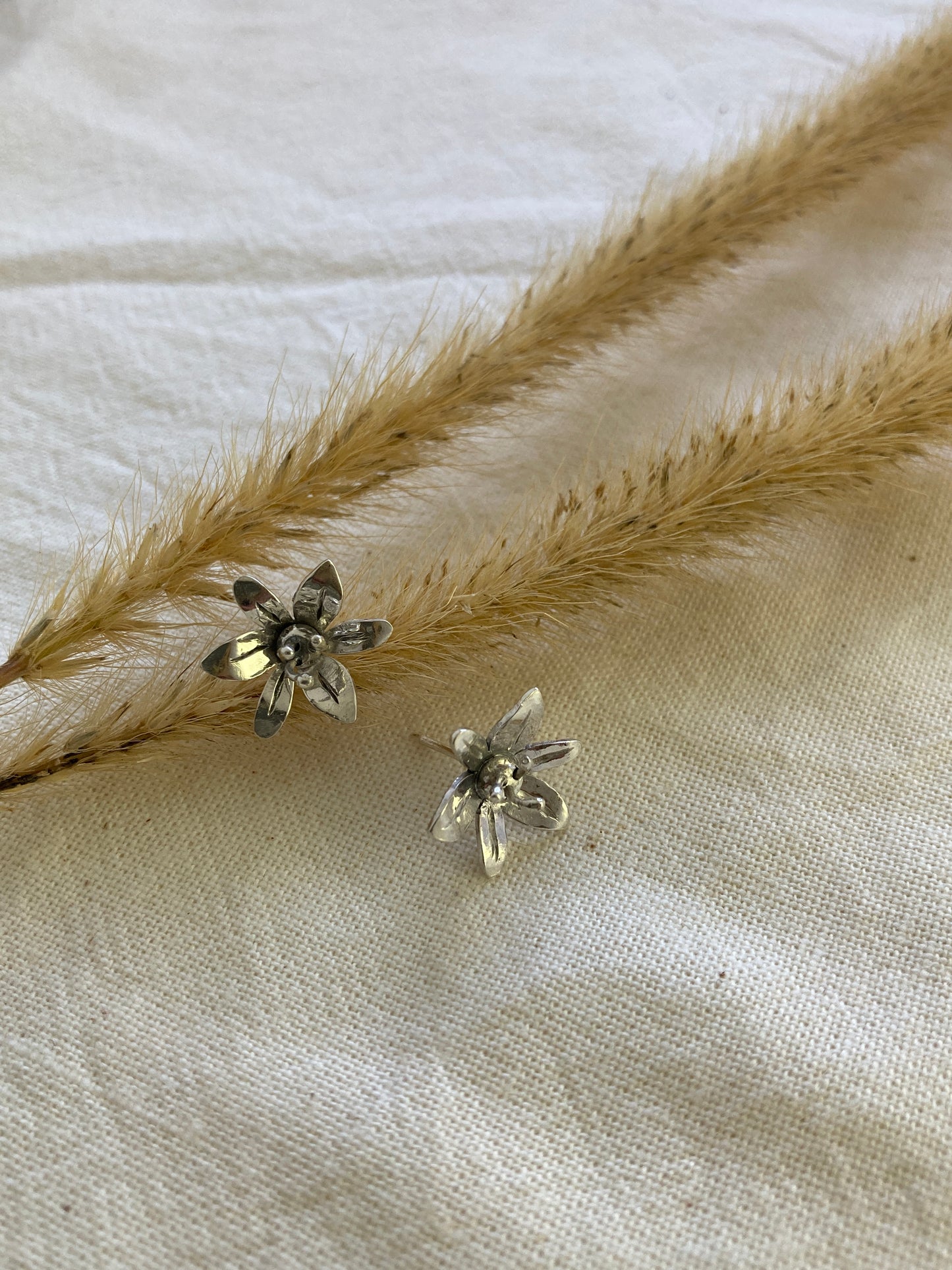 African Potato Flower Earrings