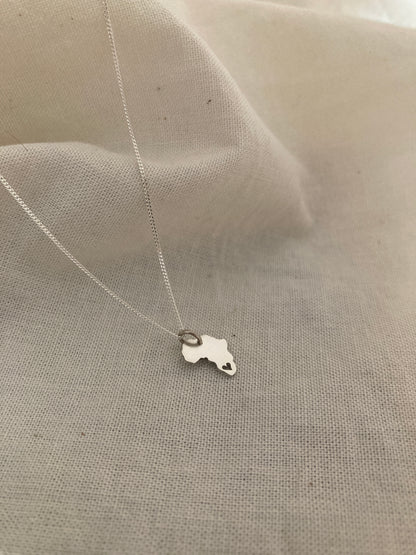 Small Africa Pendant