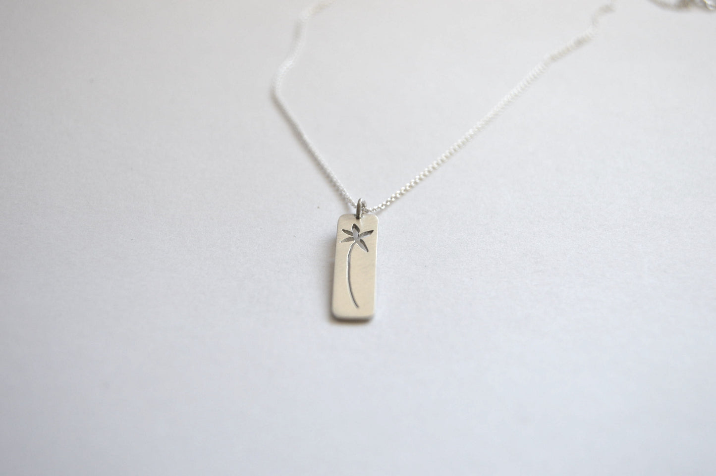  Botanical Collection Pendant with Botanical cut-out inspired by a Buchu Flower