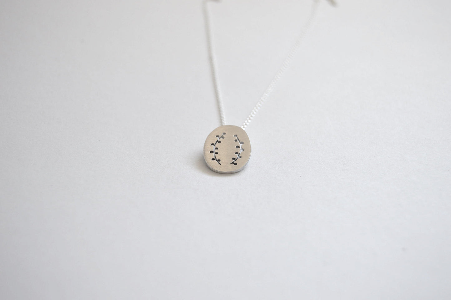  Botanical Collection Oval Pendant with Botanical cut-out inspired by little Sprigs
