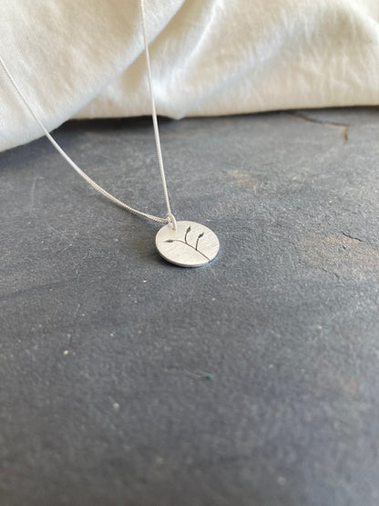 Botanical Disc Pendant