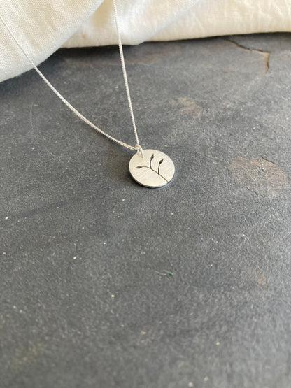 Botanical Disc Pendant