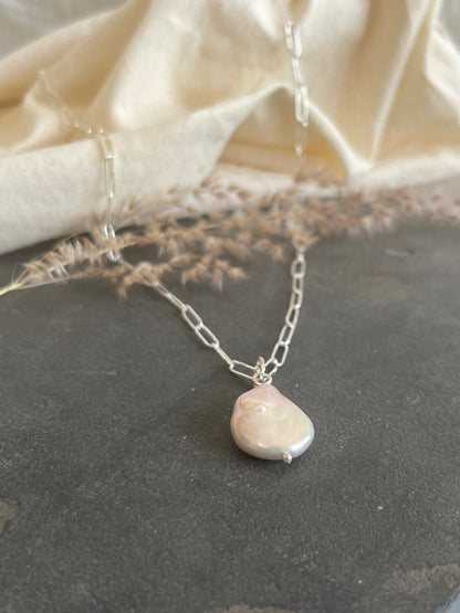 Blister Pearl Necklace