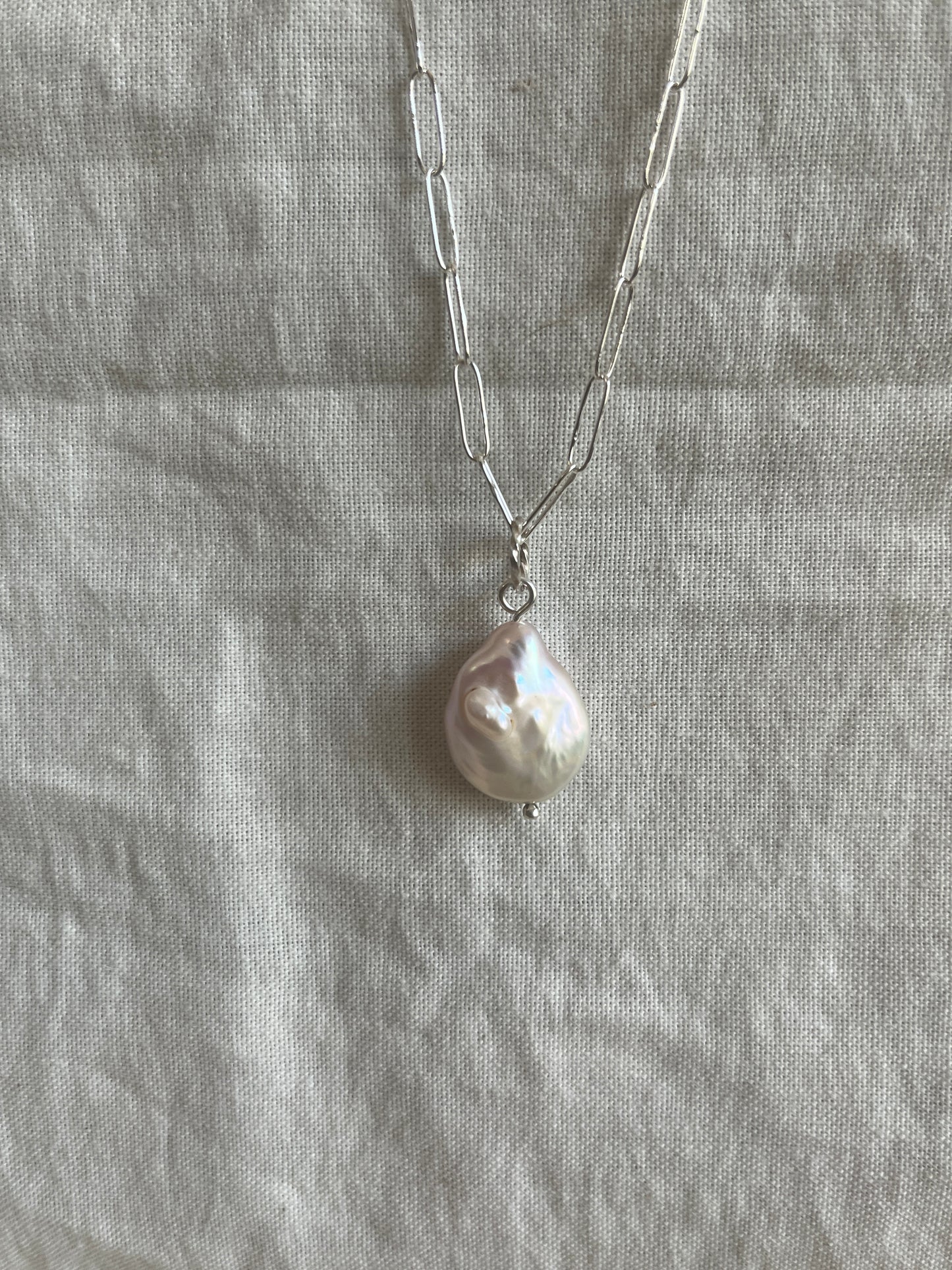 Blister Pearl Necklace