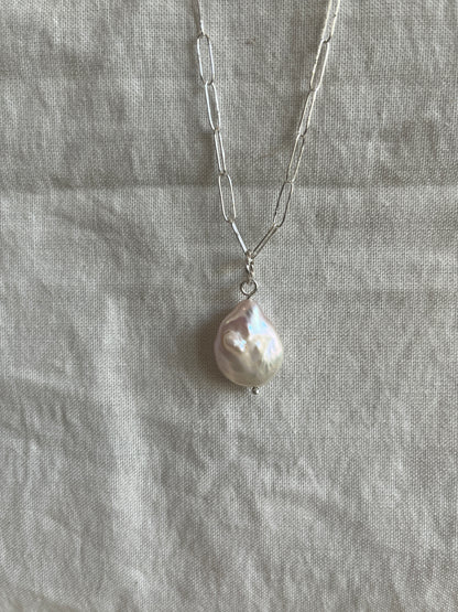 Blister Pearl Necklace
