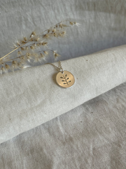 Botanical Disc Pendant