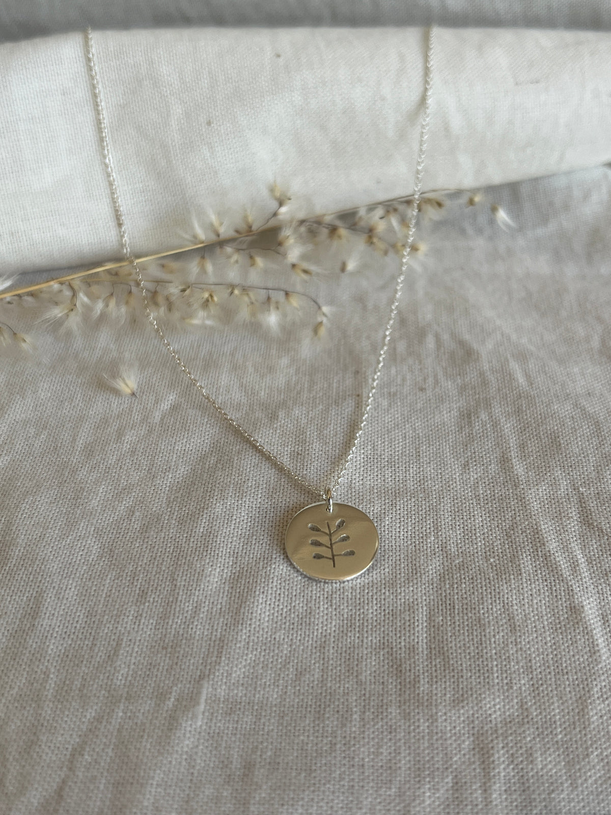 Botanical Disc Pendant