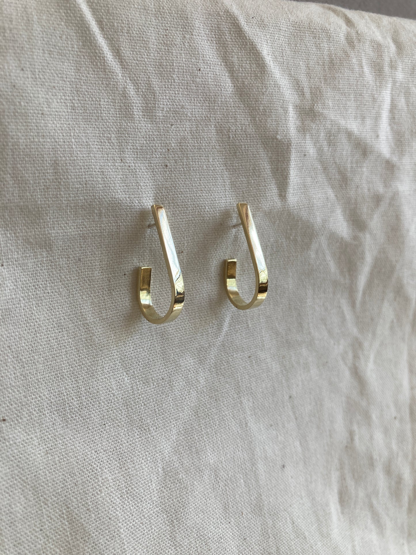 Teardrop Hoop Earrings