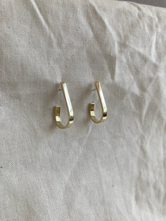Teardrop Hoop Earrings
