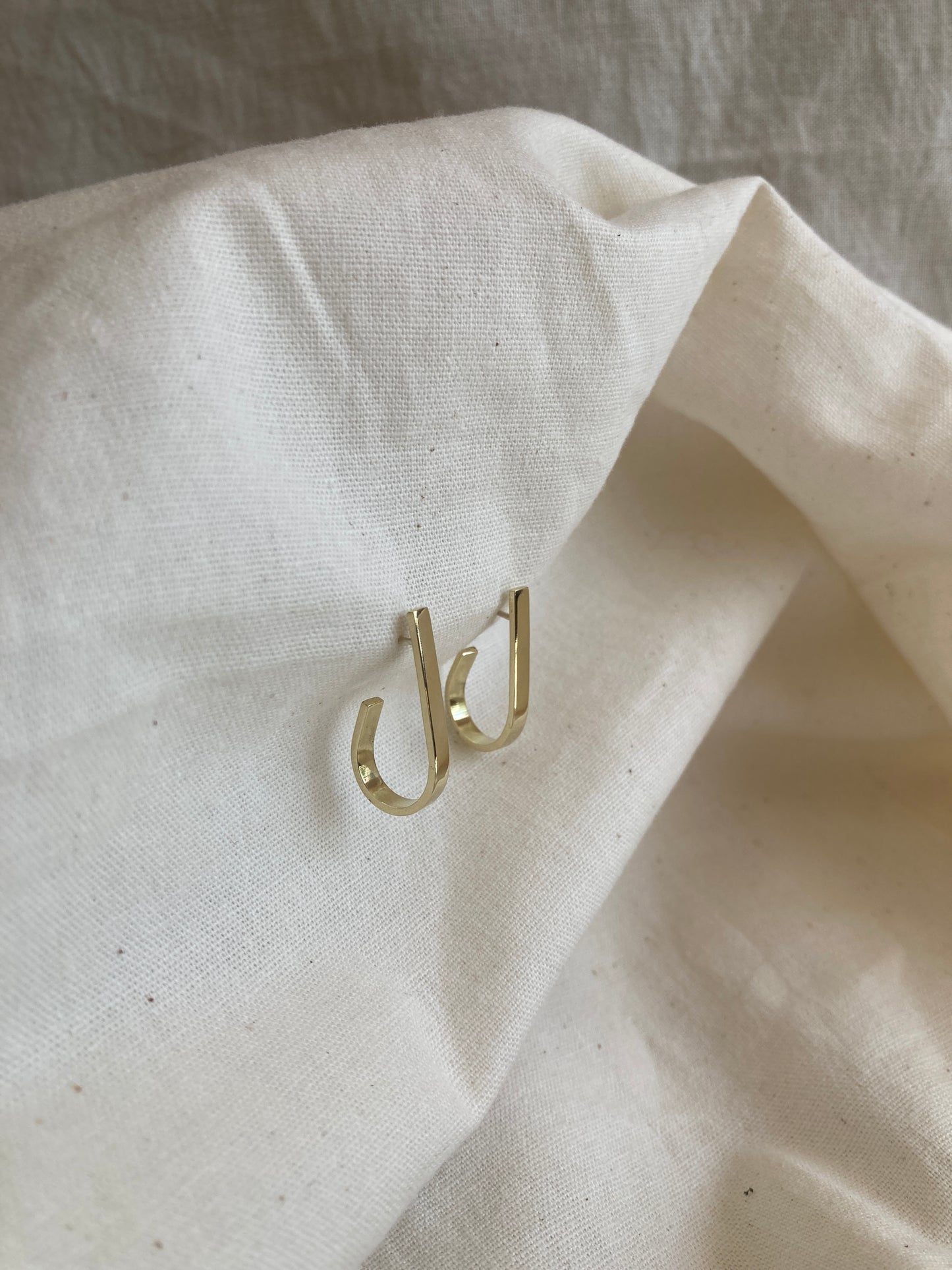 Teardrop Hoop Earrings
