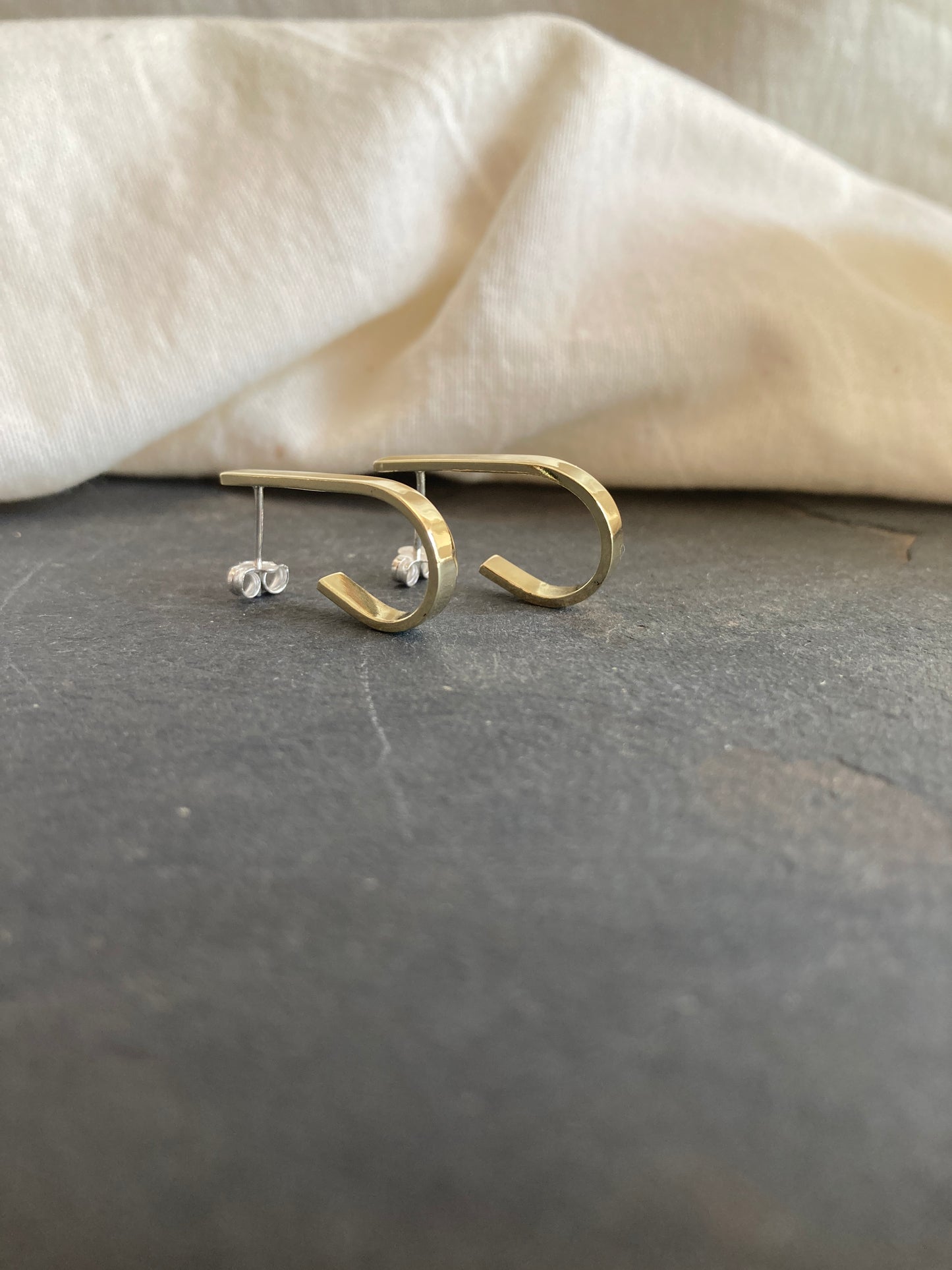 Teardrop Hoop Earrings
