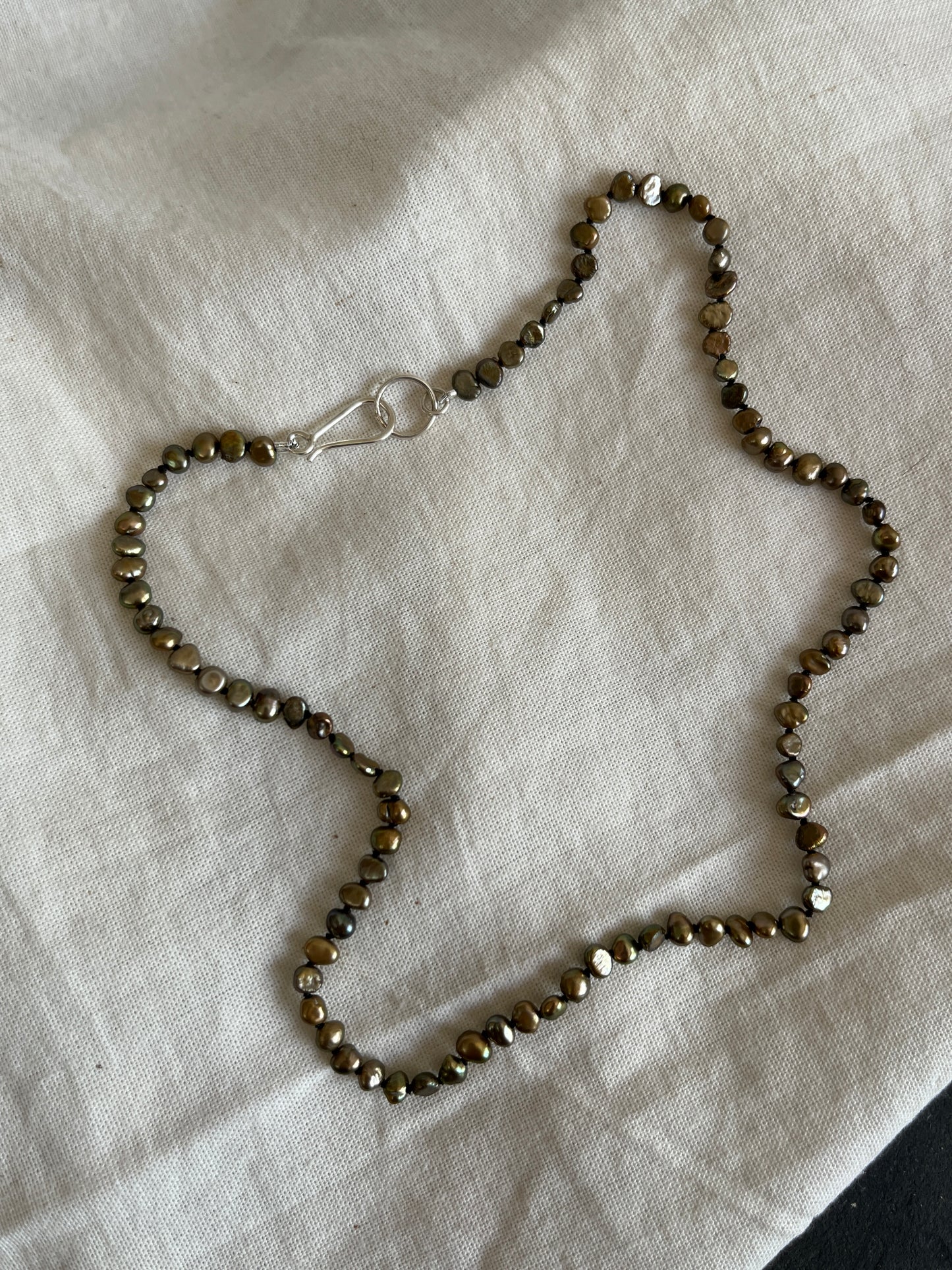 Brown Pearl Necklace