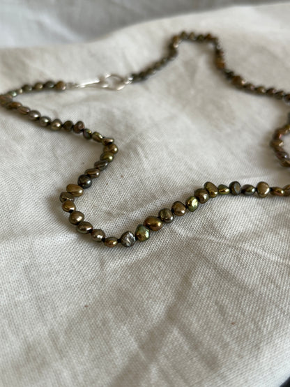 Brown Pearl Necklace