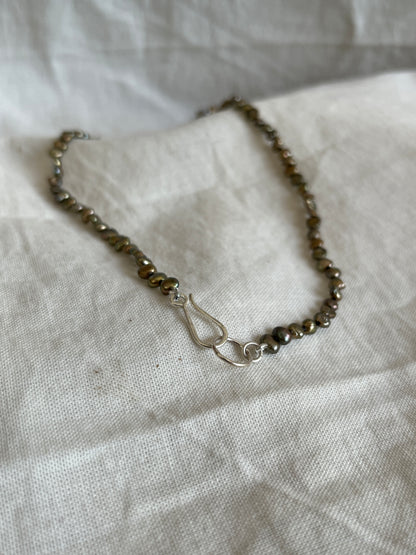 Brown Pearl Necklace