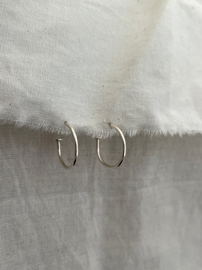 Charm Hoop Earrings