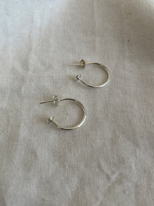 Charm Hoop Earrings