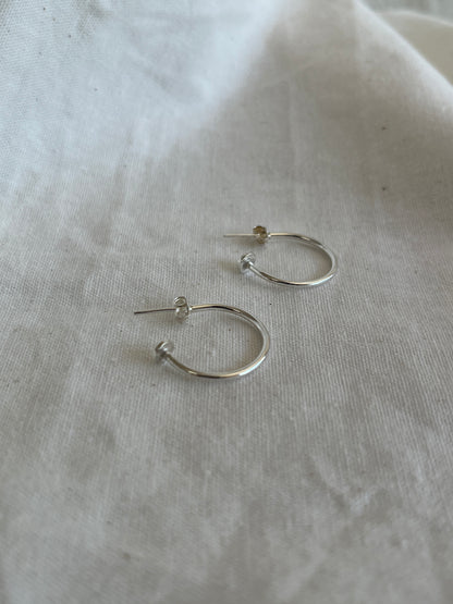 Charm Hoop Earrings