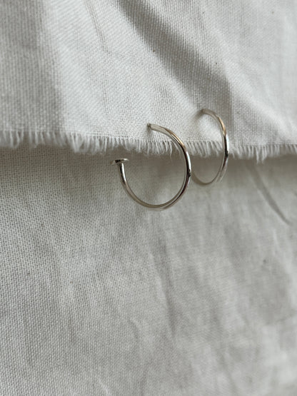 Charm Hoop Earrings