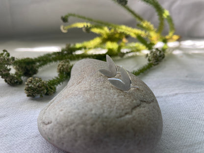 Sterling Silver Coro Stud Earrings