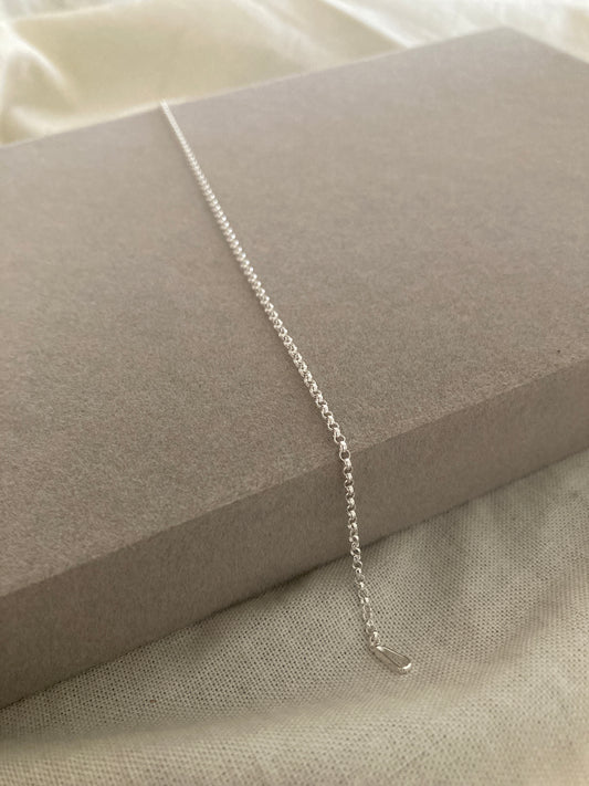 Sterling Silver Dainty Chain Bracelet