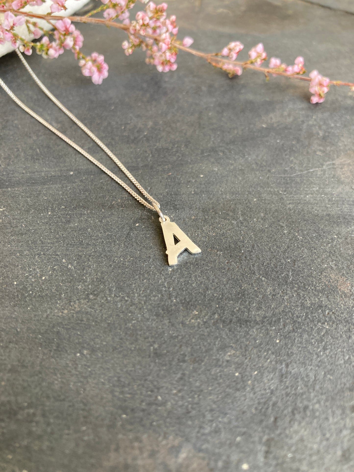 Initial Charm Pendant