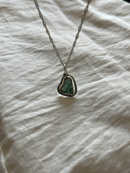 Moss Agate Pendant