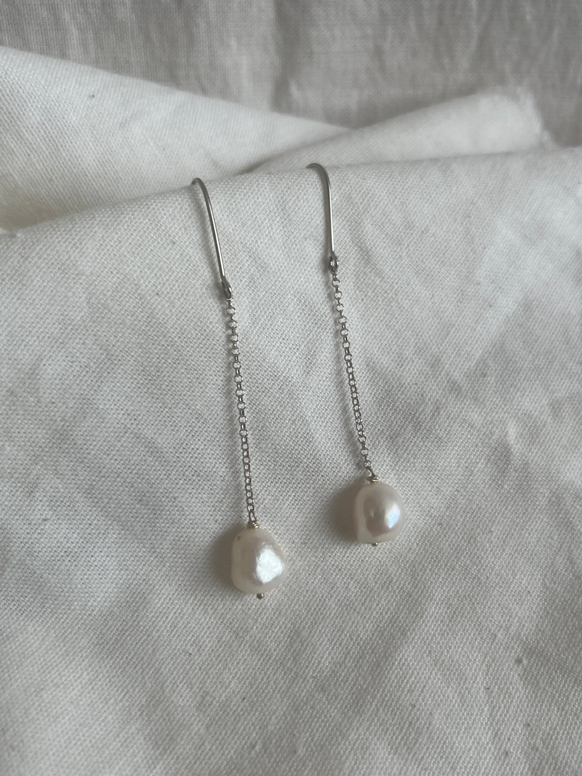 Pearl Dangle Earrings