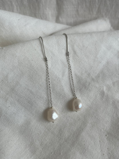 Pearl Dangle Earrings
