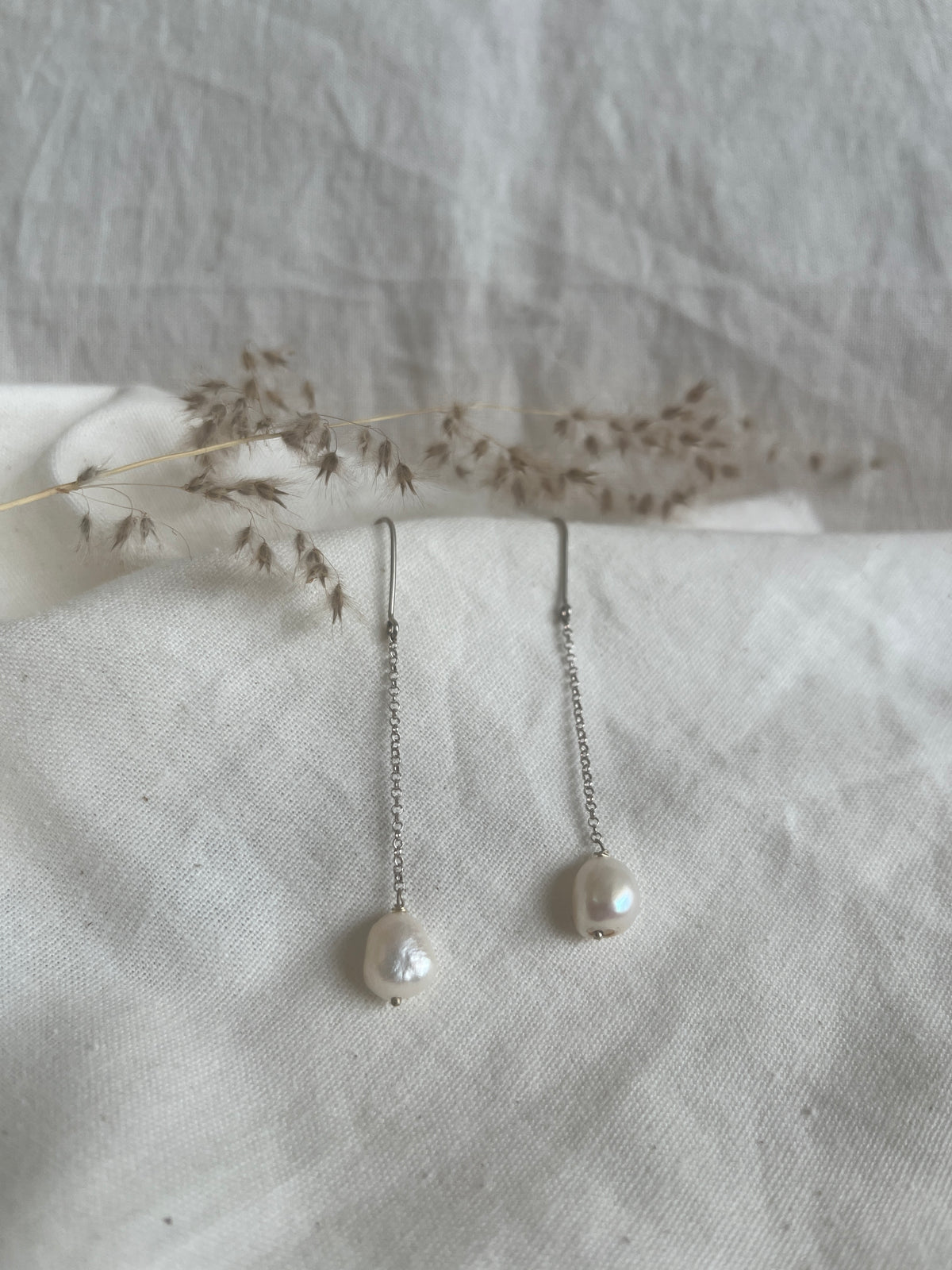 Pearl Dangle Earrings