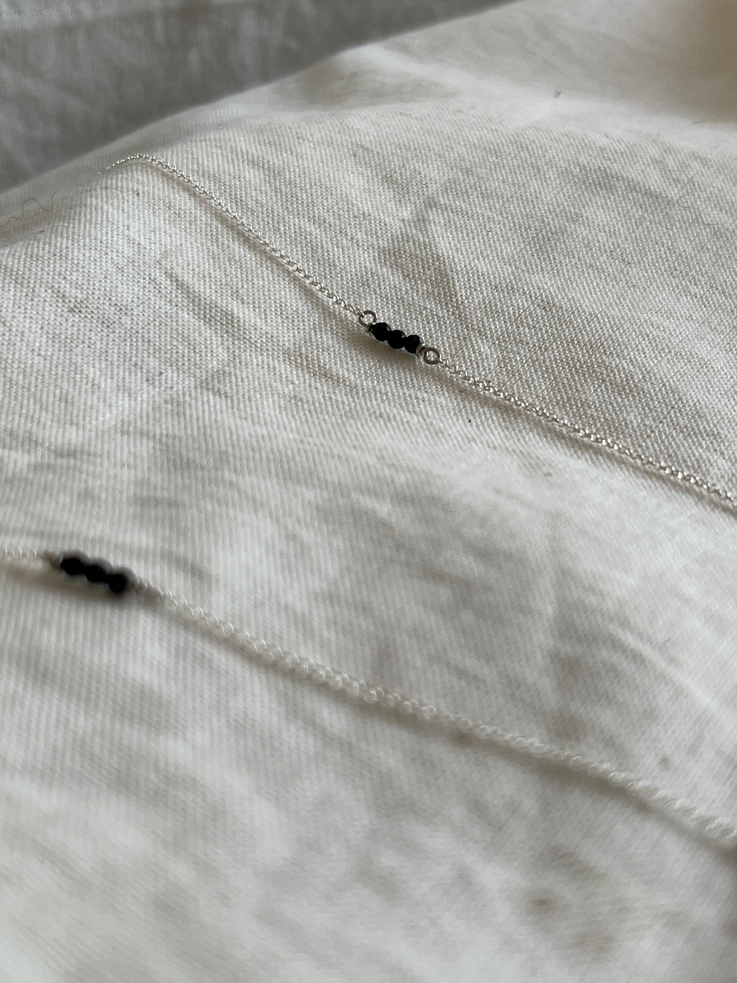 Scattered Onyx Necklace