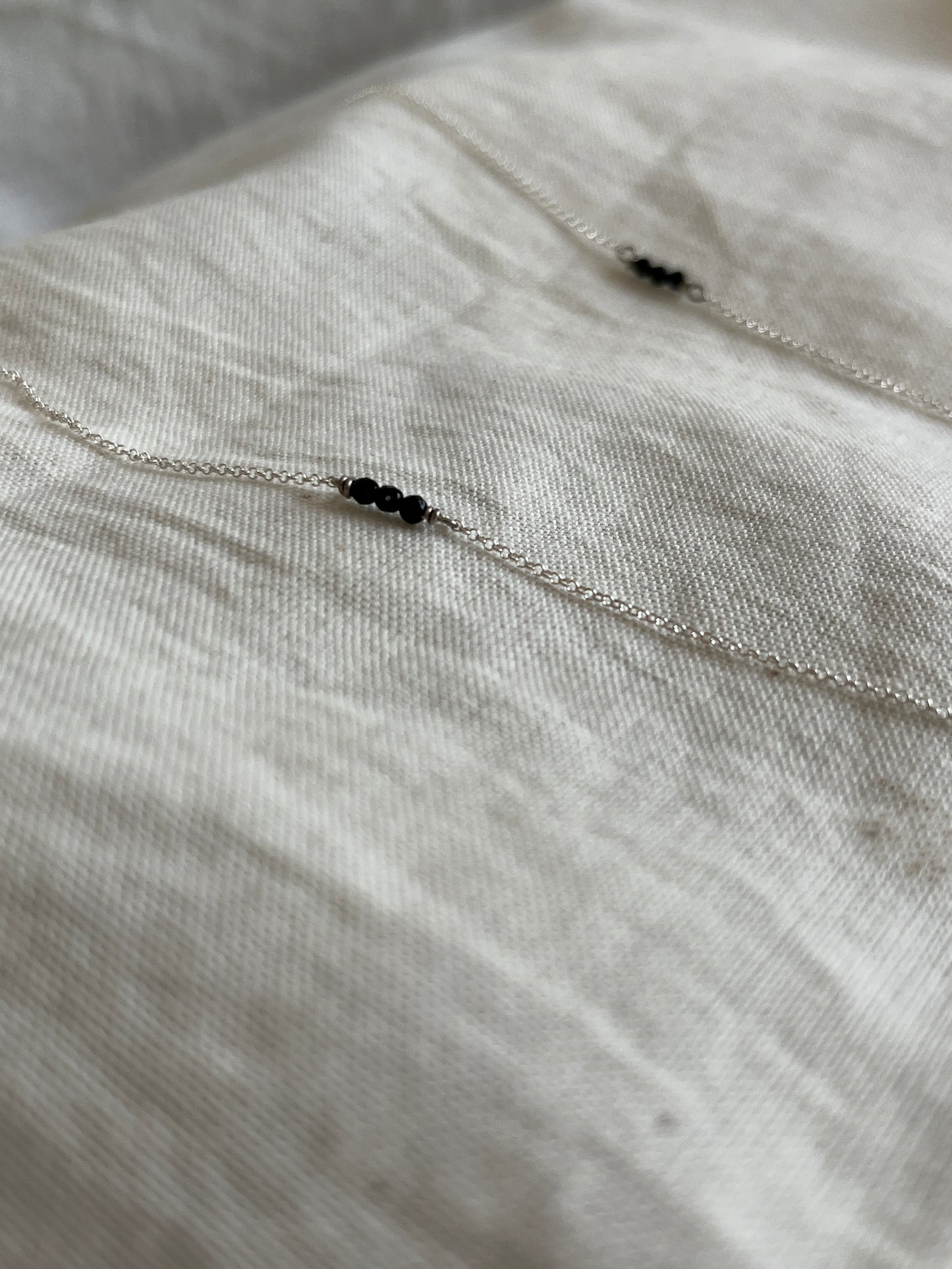 Scattered Onyx Necklace