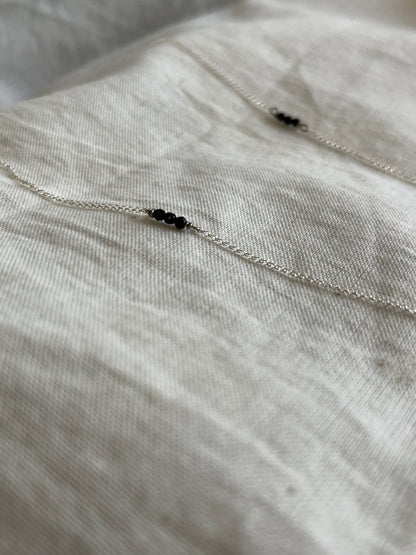 Scattered Onyx Necklace