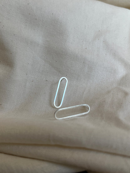 Paperclip Earrings