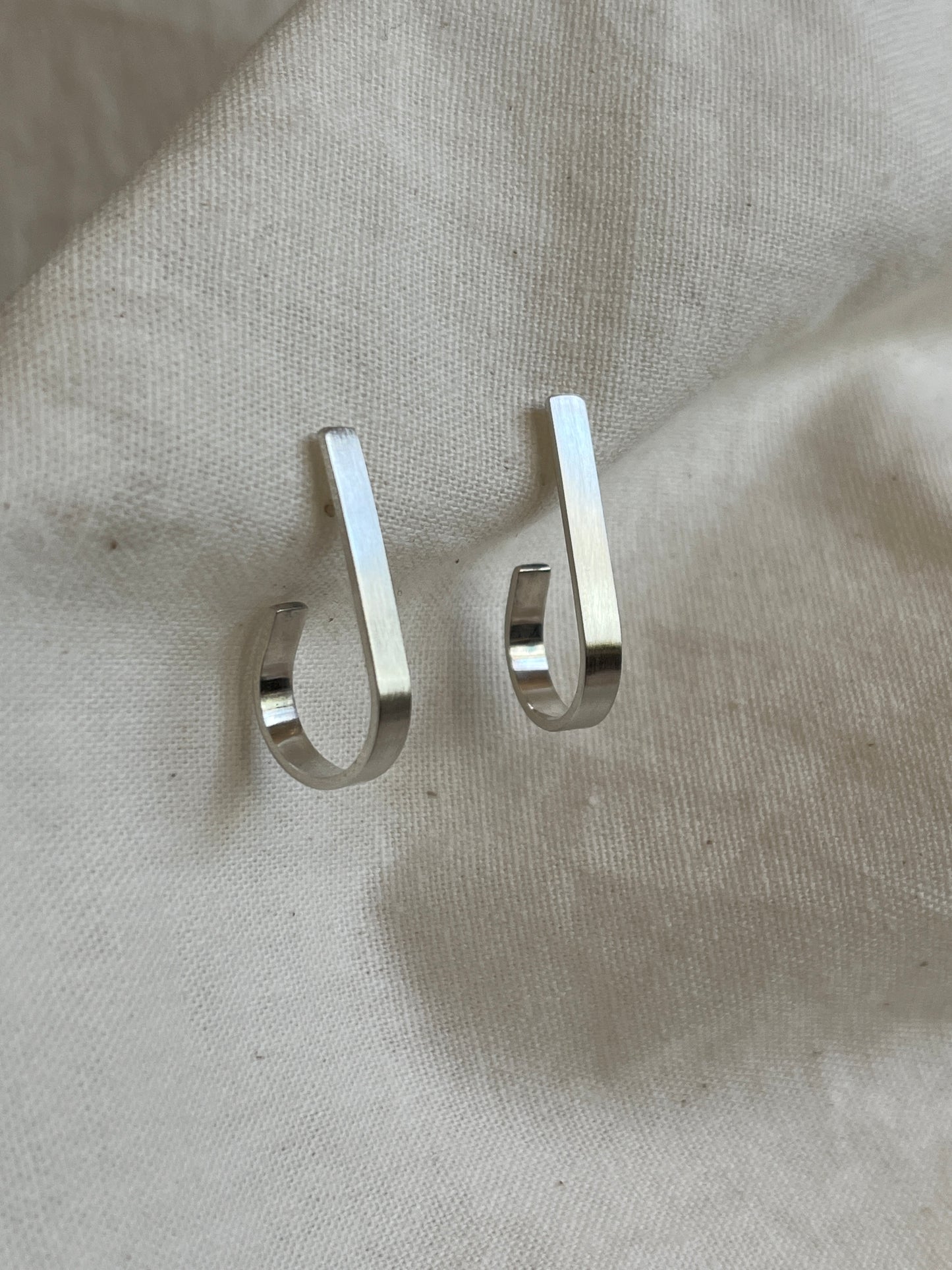 Teardrop Hoop Earrings