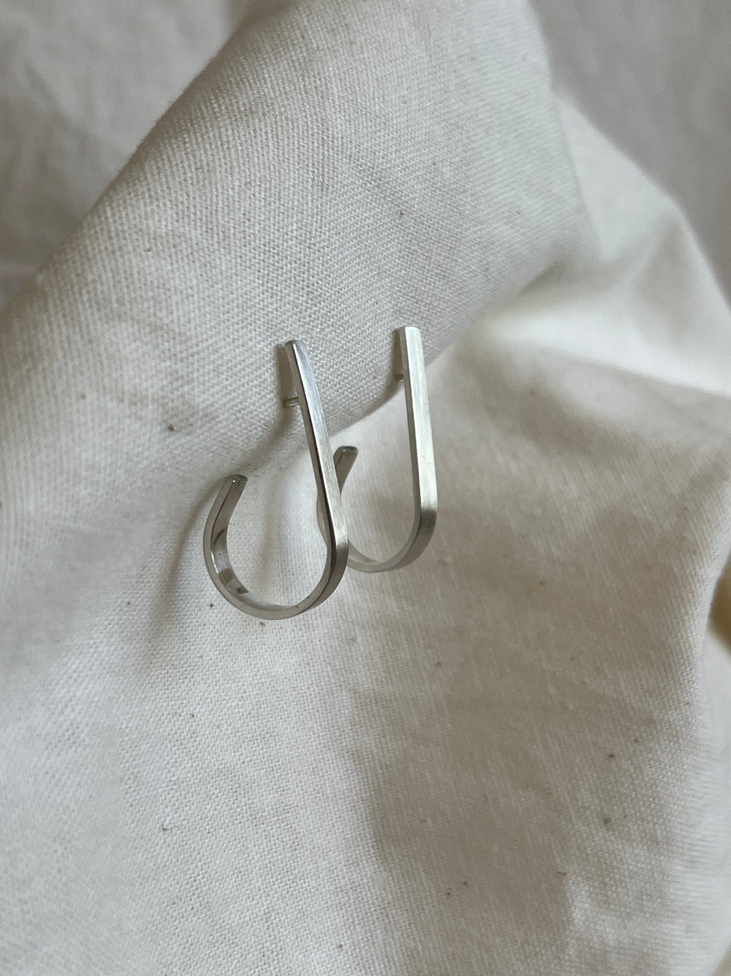 Teardrop Hoop Earrings