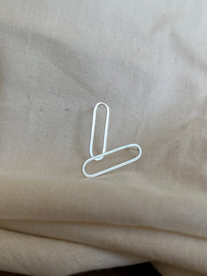 Paperclip Earrings
