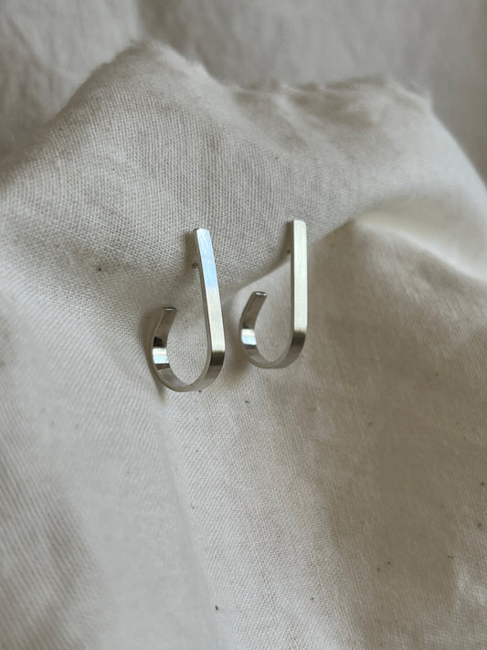Teardrop Hoop Earrings